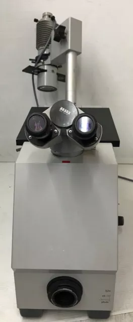 Zeiss Im35 Microscope With Kpl-W10X/18 Eyepiece & F10 F-Ld20 3.2 X Objectives