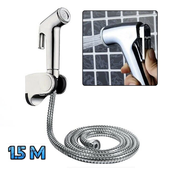 Durable Handheld Bidet with Flexible Hose for Easy and Efficient Cleaning