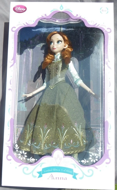 ANNA GREEN DRESS Elsa Frozen Collection Doll Disney Edition Limited 5000  NRFB 179.28 - PicClick UK
