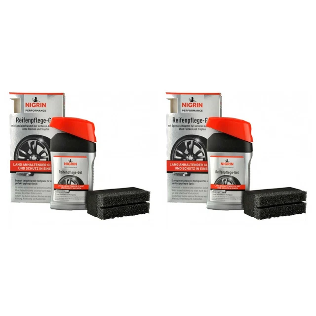 2 x NIGRIN Performance Reifen-GEL 300ml 72929 Reifenpflege Fahrrad Reifenglanz