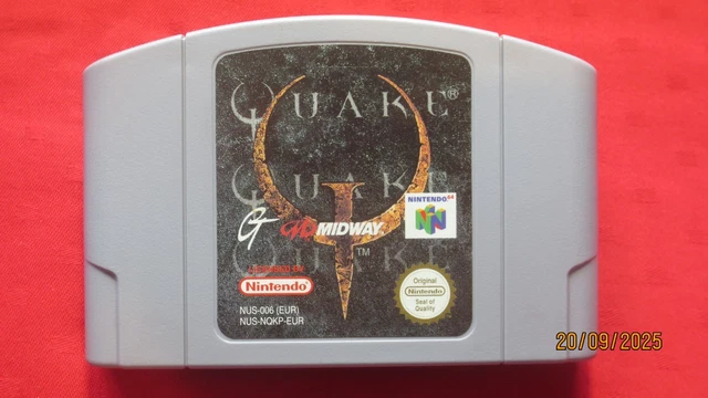 QUAKE PARA NINTENDO 64 Carro Pal EUR 14,70