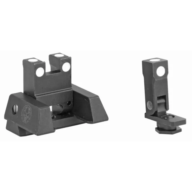 KNS Precision Black Switch Sight Low Profile Folding Flip-Up Sight Set for Glock