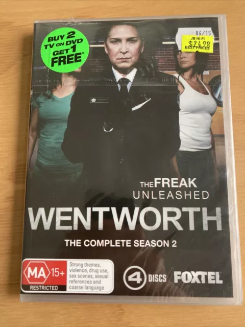 Wentworth : Season 2 DVD,  REGION 4 Brand New Sealed Free Postage