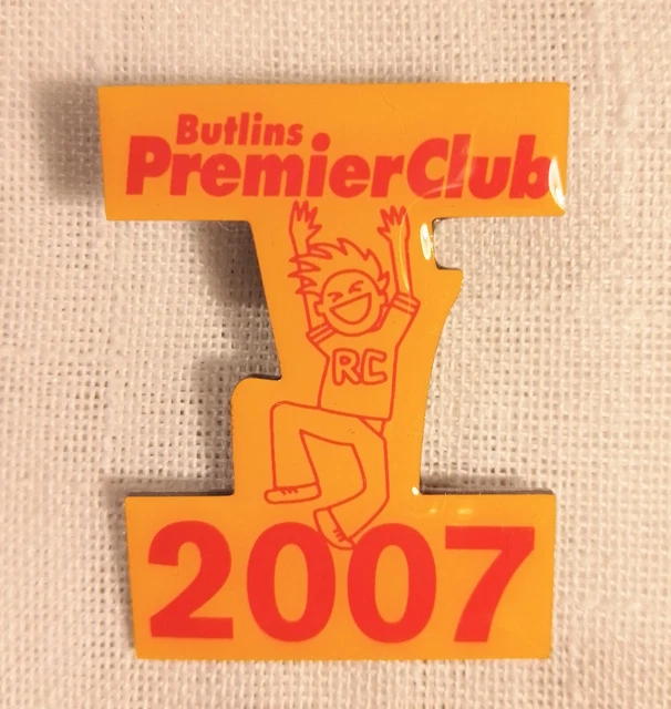 CLASSIC BUTLINS HOLIDAY Camp Resort Butlins Premier Club 2007 Enamel