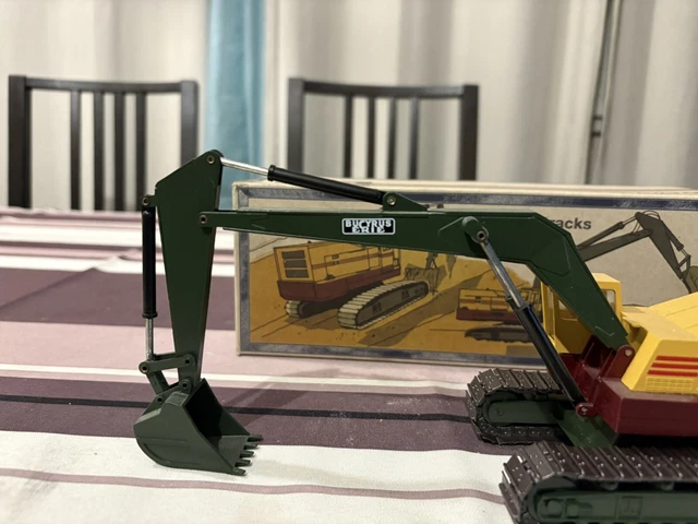 Miniature NZG 1/50 – Excavatrice Bucyrus Erie 40H Avec OVP – Modèle Collection