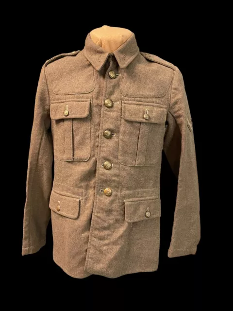 Original WW1 Canadian Enlisted Uniform Tunic WWI British Jacket