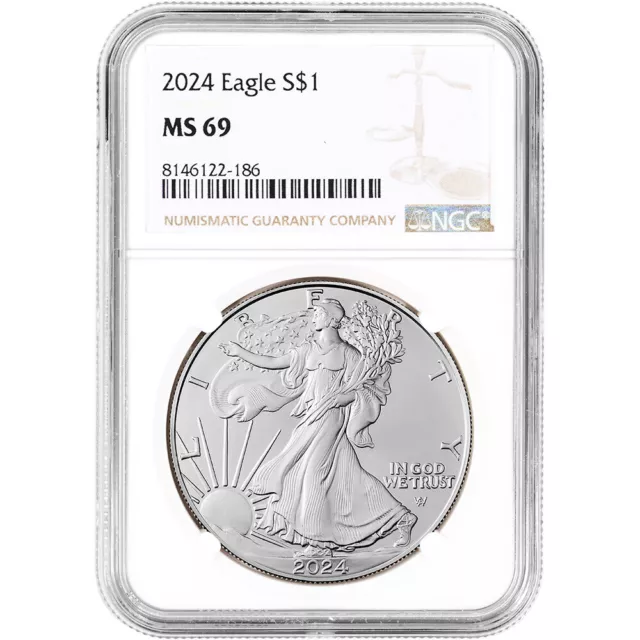 2024 American Silver Eagle - NGC MS69