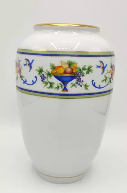 Vase en porcelaine décor renaissance Haviland Limoges
