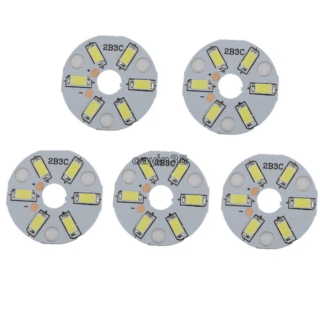 10PCS 5730 3W White LED Emitting Diode SMD Highlight Lamp Panel LED Board UK