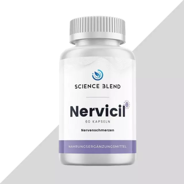 Science Blend Nervicil - Complément Alimentaire Douleurs Nerveuses - 60 Capsules