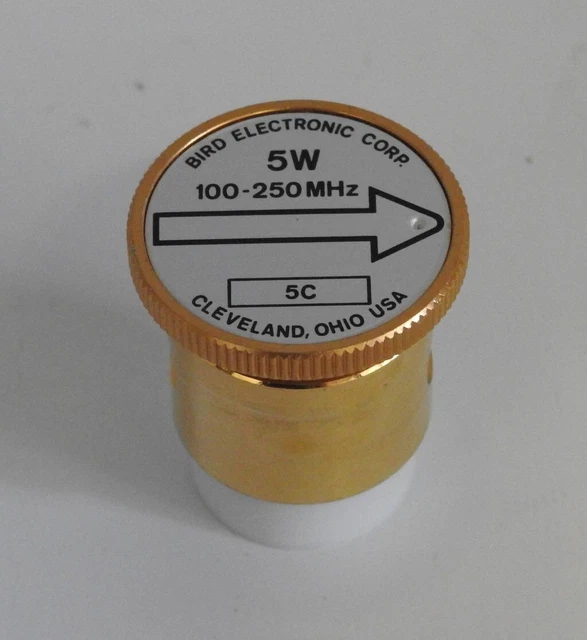 SAVE 50% - APPEARS UNUSED BIRD 5C 5 WATT 100-250 MHz SENSOR FOR BIRD 43 METER