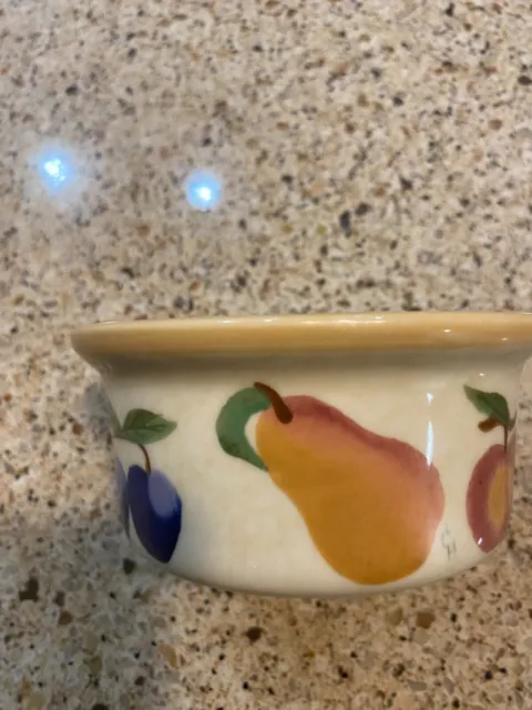 Longaberger Fruit Medley Pottery Ramekin or Small Bowl- great condition