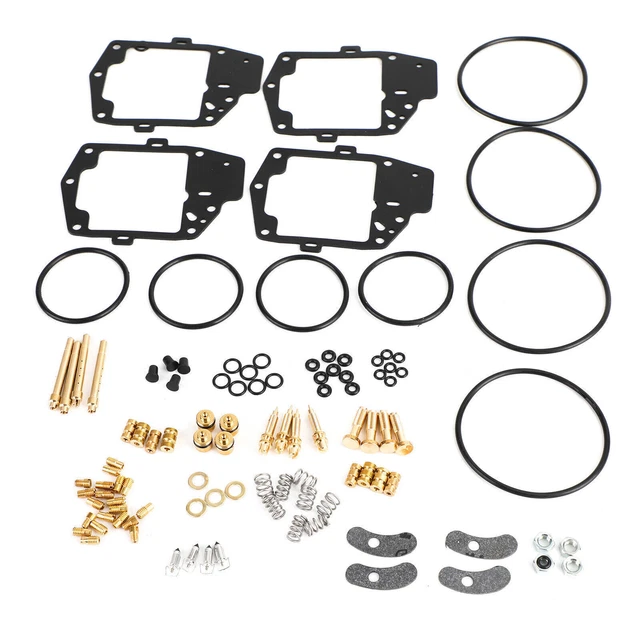 Kit De Réparation Carburateur Pour Honda NX650 Dominator RD08 1995-2000 - Joints, Pointeau, Vis D'Air - 1 Set - 6