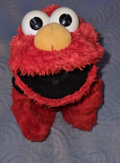 Vintage Hasbro Elmo Lets Rock Battery Sesame Street Character Pre Owned