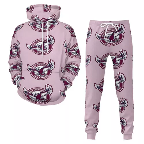 NRL Manly Sea Eagles Men’s Hoodie Set