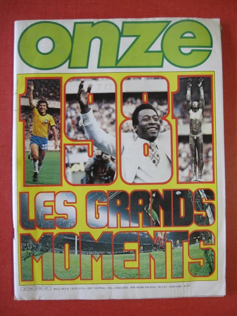 calendrier Onze )) Année 1980-1981 ** MARADONA PLATINI