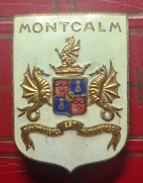 Insigne Marine Française – Ecole Des Commis Fourriers Secrétaires – Augis France N°2