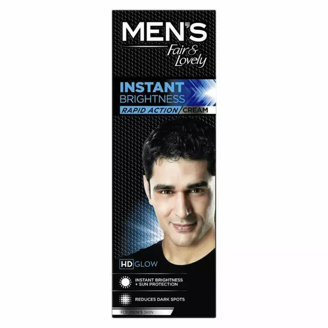 Fair And Lovely Glow And Handsome Instant Brightness Cream Face Wash Combo...