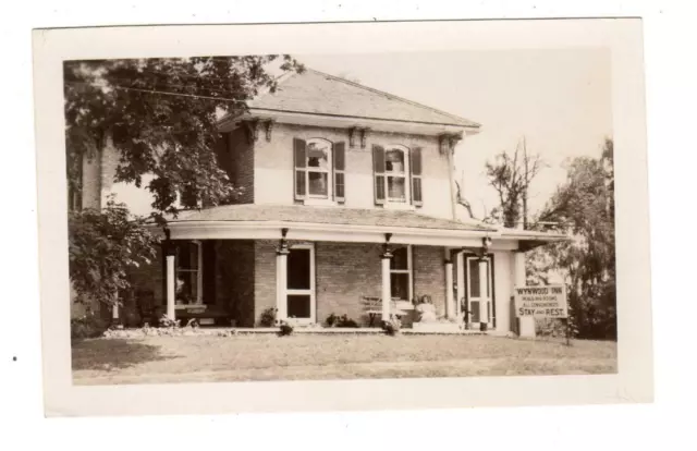 OH - PORT WASHINGTON NORTH CANTON OHIO PARIS MICHIGAN ? Postcard WYNWOOD INN