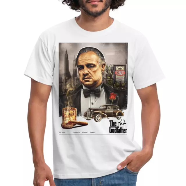 Der Pate The Godfather Don Corleone Mafia Boss Mafia Film Männer T-Shirt