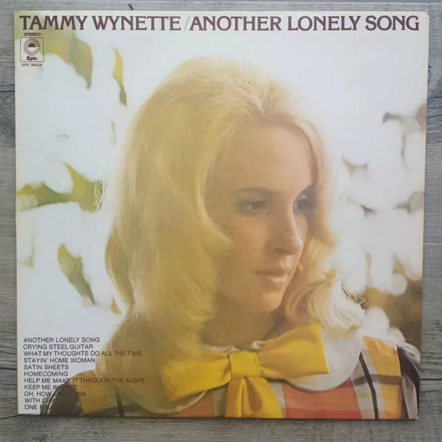 TAMMY WYNETTE - Another Lonely Song - Vinyl Record LP - Country Music ...