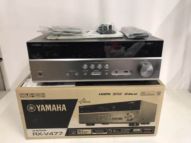 Yamaha RX-V477 HDMI ARC USB Netzwerk AirPlay 5.1 AV Receiver