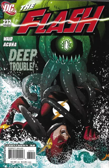 Flash Comic 232 Cover A First Print 2007 Mark Waid Daniel Acuna DC