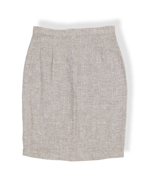 Jupe A Robe Fourreau Pure Laine