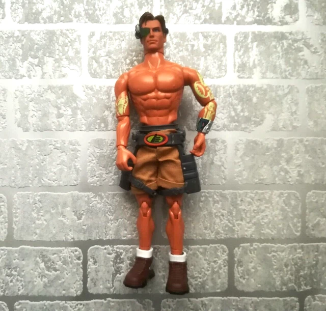 Action-Man AM14 : Max Steel Tornado Chaser N-Tek skate-board Mattel 1998