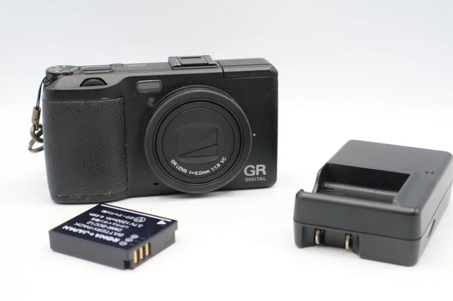 Ricoh GR Digital IV 10.1MP Digital Camera Black
