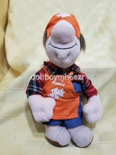 VINTAGE HOME DEPOT Homer D Poe 15” Plush Doll $40.00 - PicClick CA