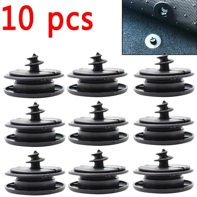 10x Fixations Pour Tapis De Coffre Renault Scenic - Référence 7703077478 - Neuf Sous Sachet