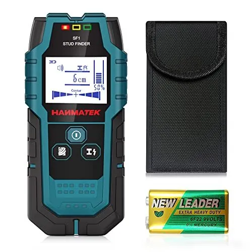 Stud Finder Wall Scanner Detector with Pro Smart Sensor, Audio Alarm and HD
