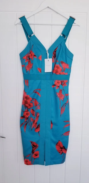 Jordja fantasia discount panel bodycon dress