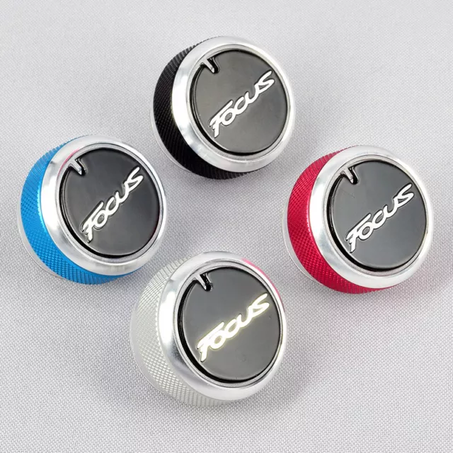 SmartStyle Aluminium Heater Dash Knobs Buttons Set for Ford Focus/C-Max/S-Max/ST 2