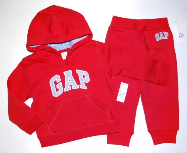 NWT, Baby boy/girl clothes, 18-24 months, The GAP Red Wagon hoodie & jogger set