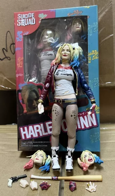 SHF Suicide Squad Harley Quinn PVC Action Figure NEW With BOX