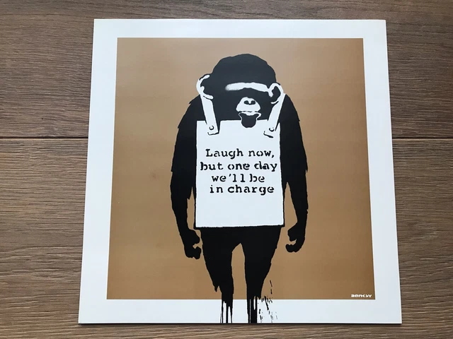 BANKSY - Laugh Now EP GOLD - Very Rare - Mint -  édition n° xx/1000