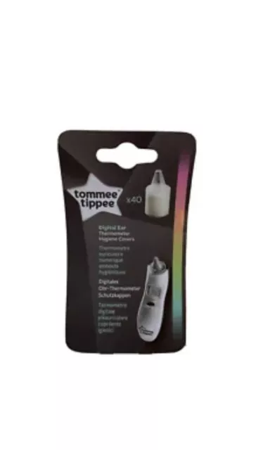 3 X 40 Tommee Tippee Digital Ear Thermometer Covers 2