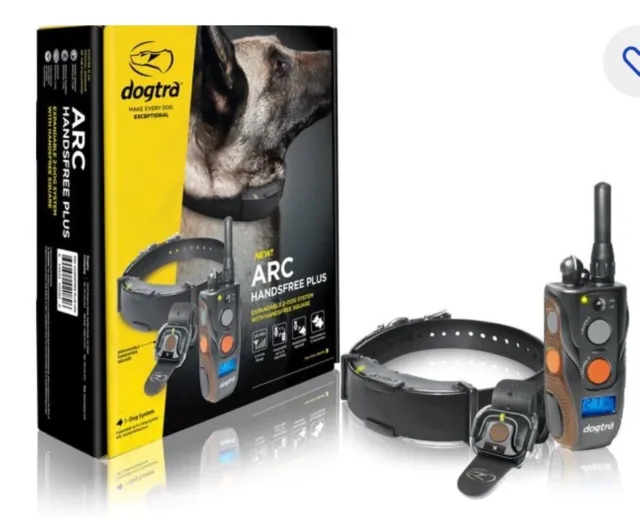 Dogtra ARC HANDSFREE PLUS Boost & Lock Remote Dog Trainer Collar 3/4 Mile Range