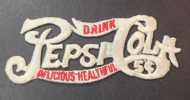 Rare Pepsi Patch Double Dot 5 Cent Pepsi Cola Delicious Healthful Unused Soda