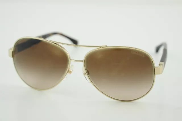 CHANEL 4195-Q C.395/3B Tortoise Brown/Gold 61-13-135 3N Sunglasses