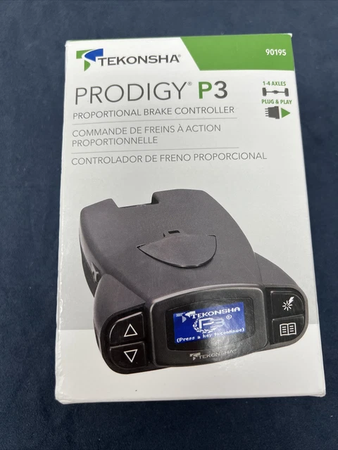 Tekonsha P3 Prodigy 90195 Electric Trailer Brake Control Module Controller new!