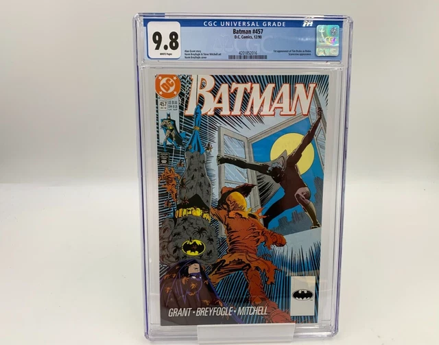 Batman #457 CGC 9.8 (1990, DC Comics) 1st Appearance of Tim Drake as Robin