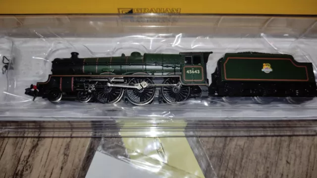 N Gauge Graham Farish 372-426A Jubilee Rodney 45643 dcc ready Suit Dapol Trains