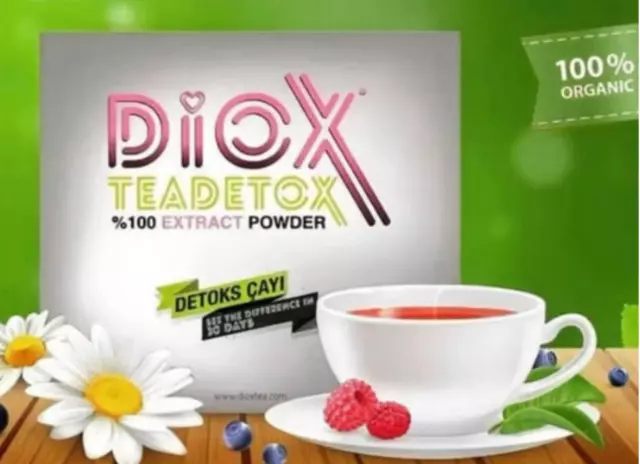 Dioxtea Diox Teadetox 60 Sachets - 04/2025