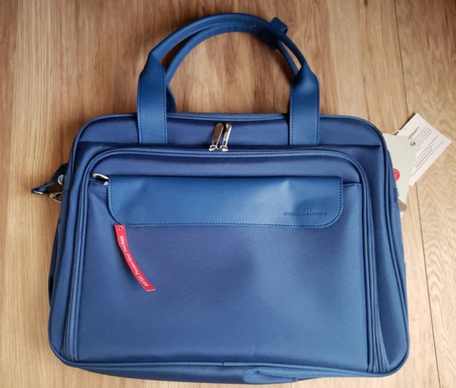 Samantha Brown Essential Carry All Bag with Packing Cubes Bright Cobalt  NWT 2