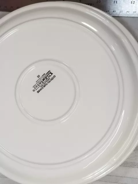 3 Stonehenge Midwinter Wedgwood White 10.5" Dinner Plates Tempo 3