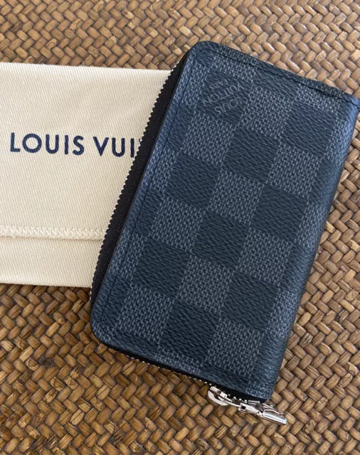 Louis Vuitton, Accessories, Louis Vuitton Lv Damier Neo Portecartes Card  Holder Graphite Ts188
