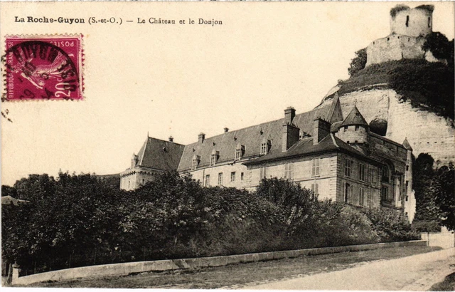 CPA Roche Guyon Le Chateau et le Donjon (1317636)